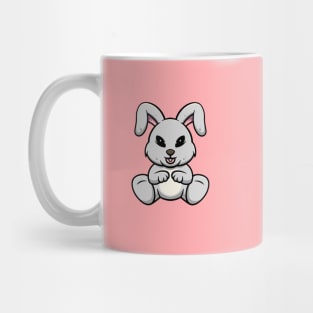 Cute Rabbit Smiling Mug